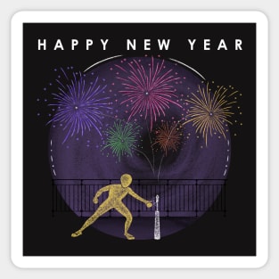 Happy New Year Sticker